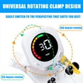 thumbnail image 4 of XISAOK Clip On Electric Guitar Tuner with LCD Display for Guitar, Ukulele, Violin, 4 of 7