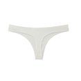 thumbnail image 1 of Gibobby Ropa interior sexy para mujer Calzoncillos de mujer, bragas de Bikini, camiseta elástica Sexy, ropa interior de seda helada, ropa interior de mujer(Blanco,XL), 1 of 5