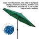 thumbnail image 5 of Advancent Sombrilla de jardín al aire libre impermeable jardín Patio paraguas protector solar Type4 NO4 Advancent HA005508-04, 5 of 6