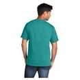 thumbnail image 2 of Port & Company Men's Core Cotton Classic Comfort and Relabeling Casual T-Shirts Bright Aqua Small, 2 of 5