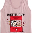thumbnail image 3 of Peanuts - Sweeter Than Pumpkin Pie- Women's Racerback Tank Top, 3 of 6