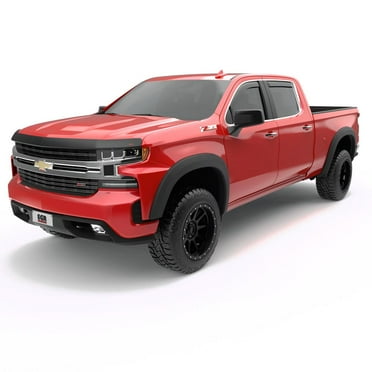 EGR 2023-2024 Fits Chevrolet Silverado 1500 4 Door Crew Cab Extended Cab 2 Door Standard Cab Pickup Set Of 4 Rugged Fender Flares 751654
