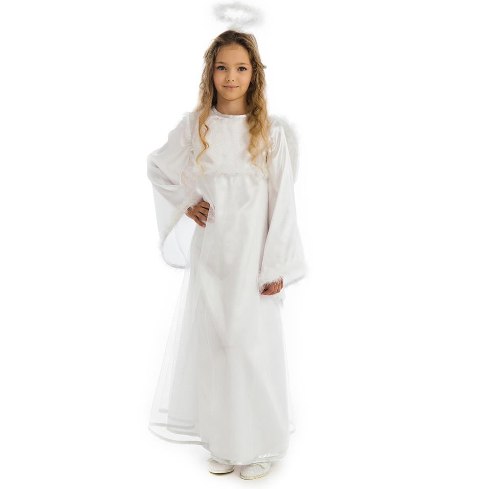 Heavenly Little Angel size M Girls Biblical Costume Dress-Up Play Kids 5 O'Reet Images Heavenly Little Angel size M Girls Biblical Costume Dress-Up Play Kids 5 O'Reet
