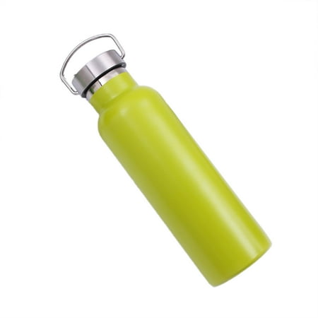 

TKing Fashion Stainless Steel Steel Cover Vacuum Car Portable Insulated Water Bottle 750ml - White