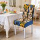 thumbnail image 4 of CaiYueKe Easter Bunny Chair Covers, Festive Dining Chair Decor for Holiday Party Spring Home Decorations, Washable Polyester Slipcovers for Kitchen Table Celebration Gathering, 4 of 7