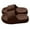 Coffee, variant on LIJCC Women Men Cloud Slides Solid Color Quick Dry Non Slip Indoors Slippers Slides Arch Support Shower Shoes with Cushioned Sole Cozy Open Toe House Footwear