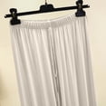 thumbnail image 4 of Mgmyaa Women's Wide Leg Culottes Full Length Elastic High Waist Comfortable Lounge Pants for Home Daily Vacation Wear, 4 of 9