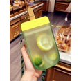 thumbnail image 3 of Cute Kids Water Bottles With Straws, Creative Ice Cream Popsicle Leakproof Plastic Drink, 3 of 5
