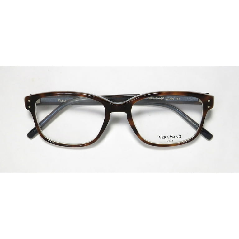 NEW VERA WANG LUXE LANA WOMENS/LADIES DESIGNER FULL-RIM TORTOISE