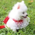 thumbnail image 5 of Pet Puppy Cat Cute Bowknot Harness Vest And Leash Set For Small Medium Dogs, 5 of 7