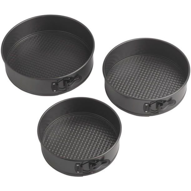 Juego de utensilios para hornear Wilton de 3 piezas antiadherentes Springform 20,23,25 cm