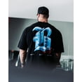 thumbnail image 2 of Camisetas de alta calidad para hombre, ropa de gimnasio deportiva, 100% algodón, talla estadounidense xuanjing unisex, 2 of 2