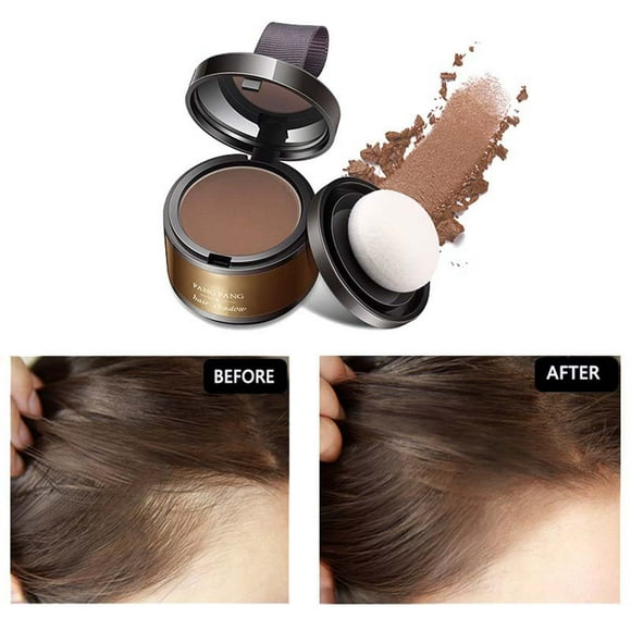 Polvo reparador para rellenar la frente con material para la línea del cabello y la línea del cabello