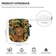 thumbnail image 4 of ZUXONGSY Sunflower Highland Cow Tea Cozy for Teapot Tea Cosy with Elastic Band Breakfast Warmer Dust Proof Teapot Cover Easy to Clean for Dining Room Coffee Table Desktop Decoration, 4 of 6