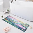 thumbnail image 7 of Bath Mat, Soft Absorbent Bath Rug, Lotus Painting Bath Mats for Bathroom, Living Room Bedroom Home Floor Mat, Bath Mat for Tub Non Slip 20 x 39 Inch Home Decor, 7 of 7