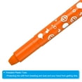 thumbnail image 4 of Uxcell Watercolor Gel Crayon, 3Pcs Washable Twist Crayons for Coloring Drawing Painting, Orange, 4 of 7