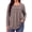 Light-Coffee, variant on WellSize Plus Size Women Blouses Lace Long Sleeve Boho Tops Crew Neck Fall Shirts Trendy Tunic Blouses
