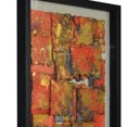 thumbnail image 4 of 14 x 32 Handmade Abstract Shadow Box Wall Decor, Multicolor- Saltoro Sherpi, 4 of 5