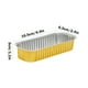 thumbnail image 3 of Yhmxh Utensilios de cocina 5 bandejas y cajas de aluminio para hornear aptas para freidoras de fluidos gaseosos, hornos microondas y hornos. Muebles para cocina Accesorios de cocina, 3 of 6