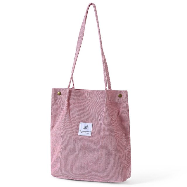 Sonducket Bolso de pana para niña, bandolera de moda, bolsas portátiles para botellas de agua para teléfono móvil, viajes al aire libre, Bolsas de mensajero y de hombro Rosa claro