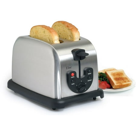 Elite Platinum 2-Slice Toaster, Stainless Steel
