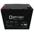 thumbnail image 3 of 12 Volt 55 AmpH SLA Battery Replaces 8A22NF, 3 of 6