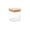 A - 10cm, variant on Sealed Glass Can Transparent Grain Storage Jar Kitchen Dry Food Holder Desktop Sealed Container Household Raw Material Preservation Vessel Pantry Arranging Accessory ,C - 15Cm