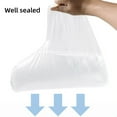 thumbnail image 3 of Disposable Waterproof Shoe Covers for Men and Women, Rain, Outdoor, and Indoor Use, Transparent, 10 Pairs, 3 of 7