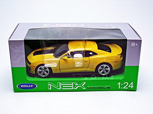 WELLY 1:24 CHEVROLET CAMERO ZL1 DIE-CAST YELLOW 24042 