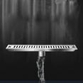 thumbnail image 2 of Rectangular Linear Shower Floor Drain Long Linear Drainage Channel Drain for Hotel Bathroom Kitchen Floor 20cm, 2 of 9