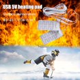 thumbnail image 4 of CHUANK Coussinets Chauffants USB pour Gants Chaussettes et Écharpes Chauffage 2 Extrémités pour Temps Froid - Alimenté par USB Sans Batterie Incluse, 4 of 6