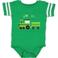 thumbnail image 3 of Inktastic St Patricks Irish Shamrock Train Boys or Girls Baby Bodysuit, 3 of 5