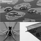 thumbnail image 3 of Paraguas de sol protección UV sólido compacto portátil automático Parasol viaje paraguas de lluvia para caminar mujeres impermeable plegable, 3 of 4