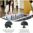 thumbnail image 3 of GYMAX 48” Foosball Table, Arcades Soccer Game Table for Multiplayer with 2 Balls, Score Keepers Wooden Competition Sized Foosball Table for Adults and Kids, 3 of 9