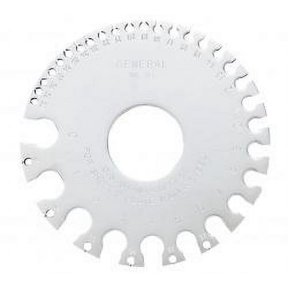 GENERAL TOOLS & INSTRUMENTS CO LLC U.S. Standard Sht Mtl Gage (Round)