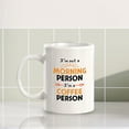thumbnail image 6 of Designs ByLITA I'm not a Morning Person; I'm a Coffee Person 11oz Plastic Coffee Mug | Great Humorous Funny Novelty Gift For Friends Family and Co-workers | Printed Both Sides, 6 of 6