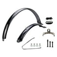 thumbnail image 1 of S SERENABLE Bike Front Rear Fenders 26 inch Cycling Accessories Practical Bike Mudguards Black Brace, 1 of 9