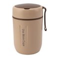 thumbnail image 1 of Tarro De Comida Aislado A Prueba De Fugas Sellado De Acero Inoxidable 304 Para Niños 600ml Para Taza De Desayuno Ligero Con Cubierta De Seguridad Cuchara, 1 of 7