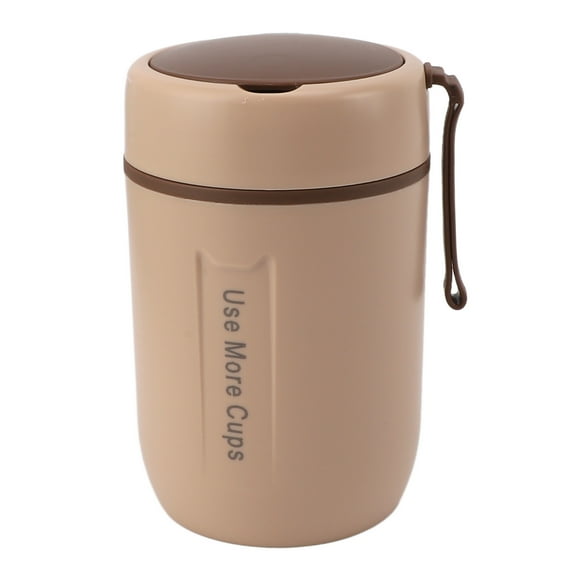 Tarro De Comida Aislado A Prueba De Fugas Sellado De Acero Inoxidable 304 Para Niños 600ml Para Taza De Desayuno Ligero Con Cubierta De Seguridad Cuchara