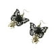 Western Mania 25779 Boucles d'Oreilles Papillon et Araignée&44; Noir – image 1 sur 1
