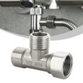 thumbnail image 3 of T Adapter 3 Ways Valve/For Diverter Bath Toilet/Bidet Sprayer Shower Head/G1/2, 3 of 9