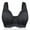 Black, variant on gakvbuo Clearance Items All 2022!Plus Size Bras For Woman Post-Surgery Bra Full Coverage No Underwire Bra Front Buckle Underwear Wirefree Bralette Minimizer Bra Seamless Push Up Bra Underwear