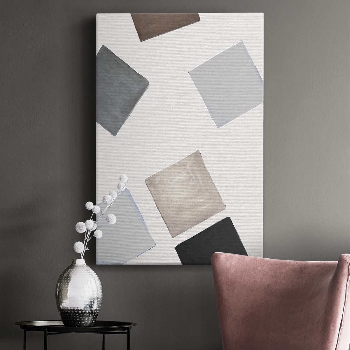 Block Encounter Revisit II Premium Gallery Wrapped Canvas - Ready to Hang