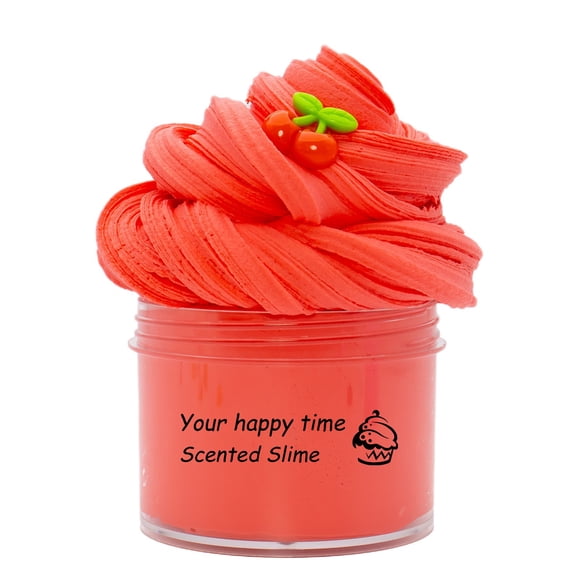70ml Furry Cloud Slime Clay DIY Toy - Stretchy Non-Hardening Butter Slime with Accessories for Sensory Play, Creative Crafts and Stress Relief for Kids and Teens
