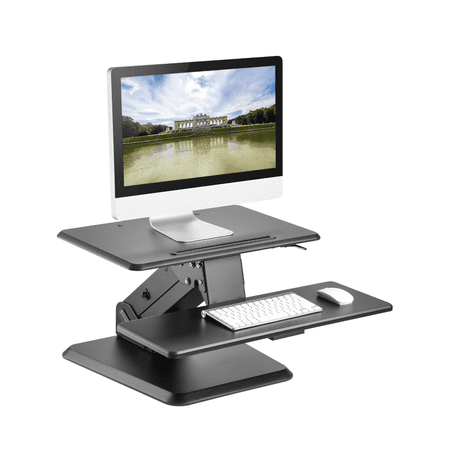 Stand Up Desk Converter 24 Compact Height Adjustable Standing