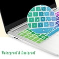 thumbnail image 3 of Housse de Protection en Silicone pour Clavier 15.6 Pouces Ordinateur Portable Arc-en-Ciel, 3 of 8