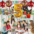 thumbnail image 3 of Bing Bunny Balloons Party Supplies 5th Big Number Decorations Decor Kit Birthday, 3 of 5