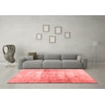 thumbnail image 3 of Ahgly Company Indoor Rectangle Abstract Red Contemporary Area Rugs, 8' x 12', 3 of 4