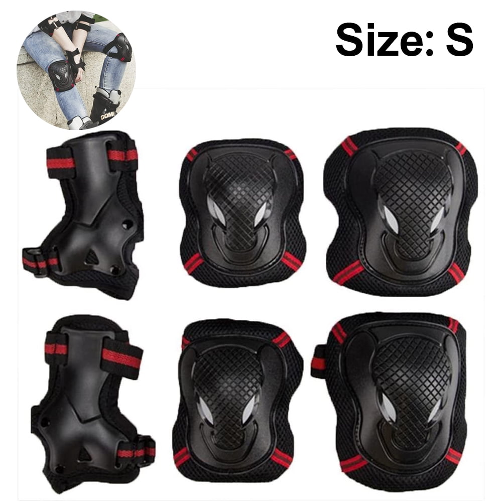 Children Protective Gear Set Safety Knee/Elbow/Wrist Pad For Skateboard Cycling 