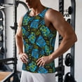 thumbnail image 5 of Daiia Play Game Printed Men's Quick Dry Fit Muscle Tank Top Slim-Fit Tank Workout Tank Top Lightweight Sports Tank Top-Medium, 5 of 7